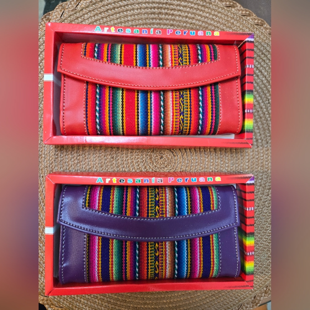 Women's Multicolor Wallet From PERU